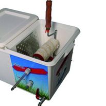 Unité écologique et mobile pour nettoyage de rouleaux de peinture | Roller cleaner RC1