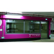 Parois coupe-feu ou pare-flamme sur châssis encliquetable | Châssis Encliquetable