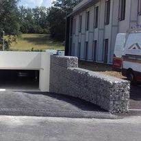 Gabions pré-remplis pour aménagements urbains | GABION MODULOGAB®