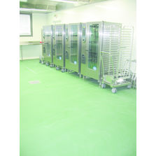 Revêtement de sol coulé en six teintes pour grandes surfaces | Ucrete UD 200 Fast