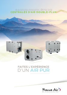 Gamme complète de centrales d’air double-flux