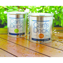 Protection à base d'huiles pour sol extérieurs en bois | Carl's Deck