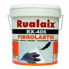 Mastic pour le rebouchage de fissures en extérieur | Rualaix RX-406 Fibrolastic