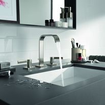 Mélangeur lavabo à 3 trous avec garniture d'écoulement | IMO