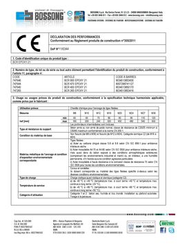 Scellement chimique bicomposant agréé pour béton et maçonnerie | Epoxy 21