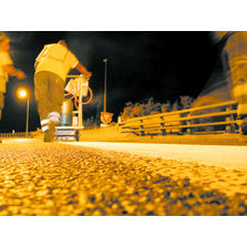 Marquage routier permanent à base de coquilles d'huîtres | Thermo Vert