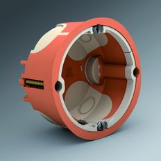 Boîte d'encastrement avec anneau tournant pour appareillages électriques | Planete Box 360