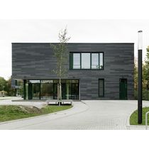 Rieder öko skin - bardage en lattes de béton armé de fibres de verre - pour façades ventilées
