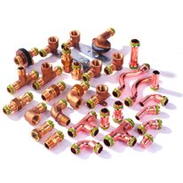 Raccords cuivre avec témoin de contrôle du sertissage | Sudo Press Cuivre Visu Control