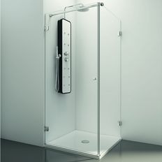 Paroi de baignoire et de douche à portes battantes | Newglass
