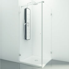 Paroi de baignoire et de douche à portes battantes | Newglass