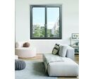 Fenêtre et porte-fenêtre acoustique et thermique en aluminium à ouvrant caché ou semi-visible | F78 