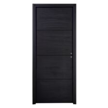Bloc-porte ROXIE fin de chantier inserts noir | LAPEYRE SERVICES