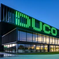 DucoSun Cubic Design | Lames brise-soleil à LED intégrées