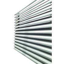 Lame filante et grille de ventilation acoustique
