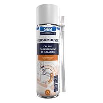 Mousses polyuréthanes expansives en bombe | Gebsomousse