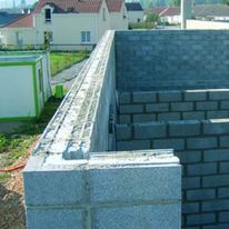 Bloc béton en deux épaisseurs pour isolation par l'extérieur | RTH