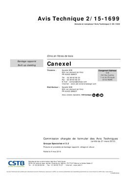Bardage de façade en fibre de bois | CanExel VStyle