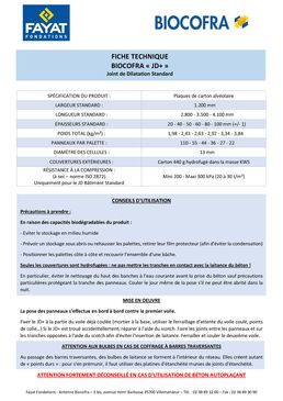 Coffrage vertical biodégradable hydrofugé | Biocofra JD+