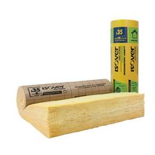 Laine de verre haute performance en simple couche pour combles aménagés | Isoconfort 35 Kraft
