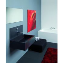 Plan vasque en Corian avec pente amovible | Faust