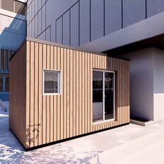 Bureau modulaire + WC - Cube pro - Box d'atelier - Studio 