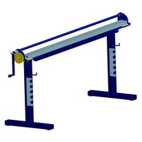 Baguetteuse pour feuilles en métal | Baguetteuse 2 trains 3 diamètres