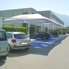 Abris modulaires acier et toile tendue | Abri 4P/2P