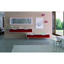 Collection de meubles de salle de bain en résine minérale | E-Pure