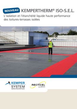 Système complet d'étanchéité et d'isolation des toitures-terrasses | Kempertherm ISO SEL