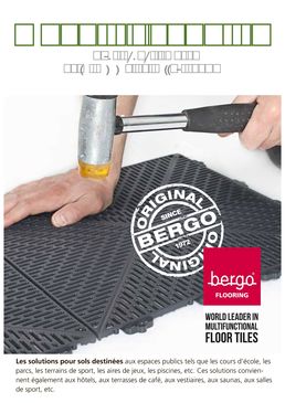 Dalles BERGO de terrasses - marque Suédoise - garantie 10 ans | MOSAIK CREATION