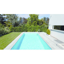 Couloir de nage de 11 m de longueur avec abri télescopique | Couloir de Nage