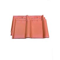 Tuile terre cuite grand moule aspect  tuile double | SP10