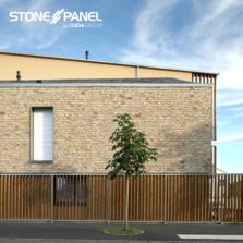 Panneau de parement mural en pierre naturelle  | STONEPANEL® SYLVESTRE