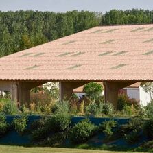 Plaques ondulée en fibres-ciment pour couverture | PO5 & PO6 Coloragri