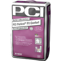 Mortier colle sans glissement pour carrelage de sol ou mural | PCI Pericol FX Confort