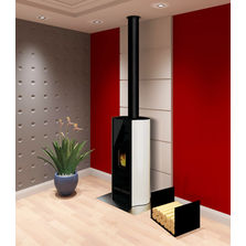 Plaque décorative et de protection pour poêle à bois | EDP