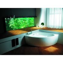 Baignoire d'angle avec ou sans fonctions hydromassantes | Coralya