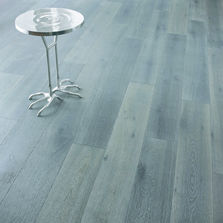 Parquet rustique en chêne teinté gris/noir | Basalt