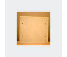 Trappes de visite avec cadre et portillon en MDF PF et CF 1h | Classique Bois M-Iso 60