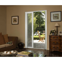 Coulissant à galandage à profilés aluminium | Coulissant alu à galandage