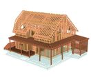 Logiciel de conception de maisons à ossature bois | Cadsoft Build Module Ossature Bois