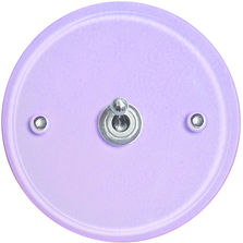 Interrupteurs ou boutons poussoirs en verre trempé peint | Gamme Pierrot