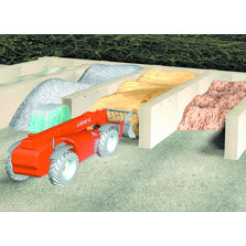 Cloison modulable pour le stockage du vrac | Cloisons Mobistable