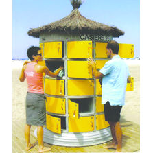 Module cylindrique mobile de 45 casiers | Lock'n'go