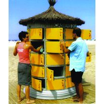 Module cylindrique mobile de 45 casiers | Lock'n'go