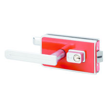 Serrure avec poignée pour porte vitrée | 9145 Design