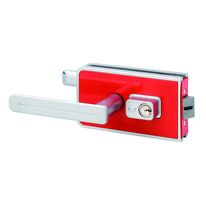 Serrure avec poignée pour porte vitrée | 9145 Design