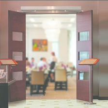 Automatisme pour portes piétonnes battantes jusqu'à 400 kg de poids | DAB 205