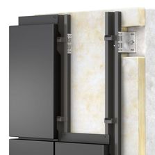 Bardage rapporté sur façade ventilée à fixations invisibles | Oural